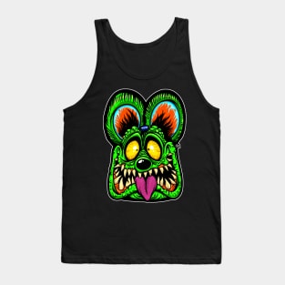 Rat Fink face fan art Tank Top